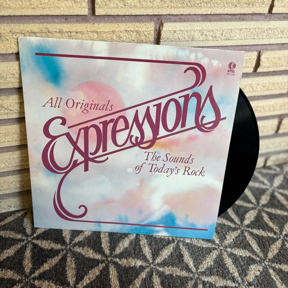 80's K-Tel's "Expressions" Record - 80's Compilation Album - KTel Record Album